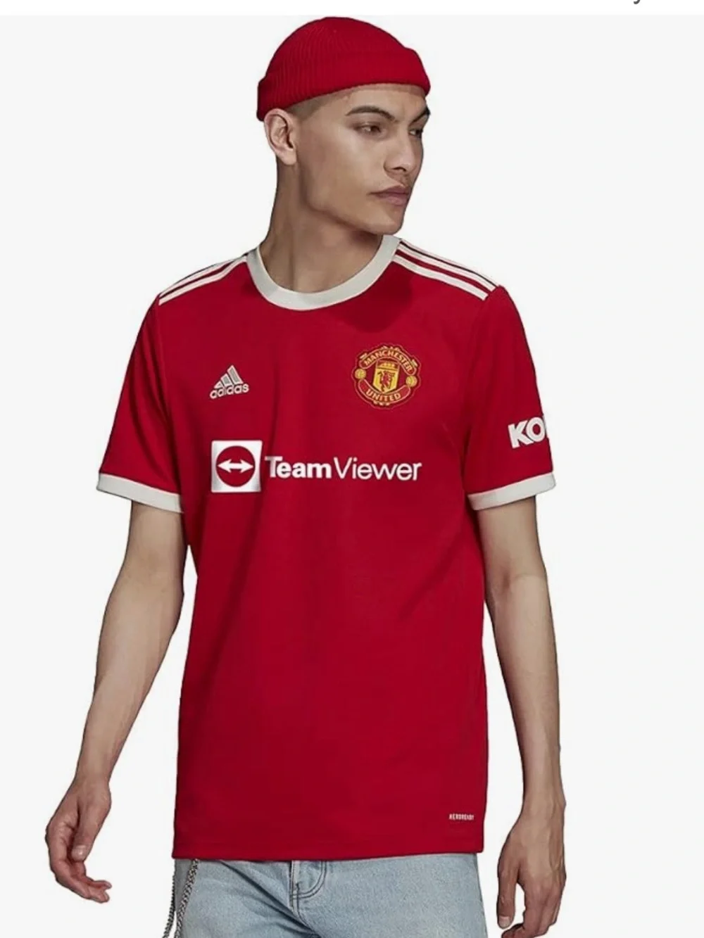 Manchester United 2021-22 Home Jersey- Adidas